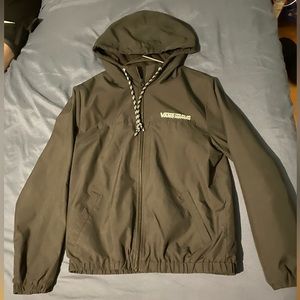 Vans Womens Black Windbreaker size Small